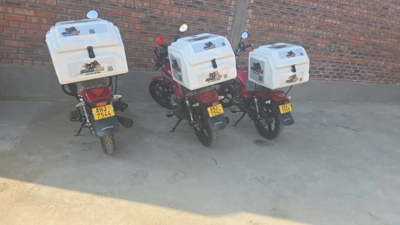 SmoothRush motorcycle fleet