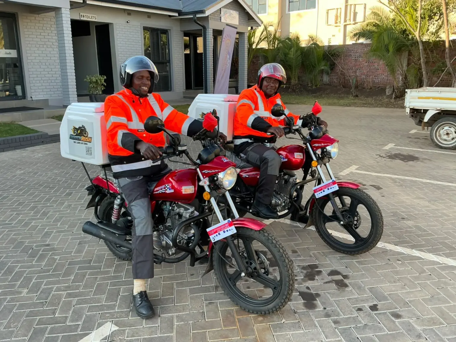 SmoothRush riders ready for delivery